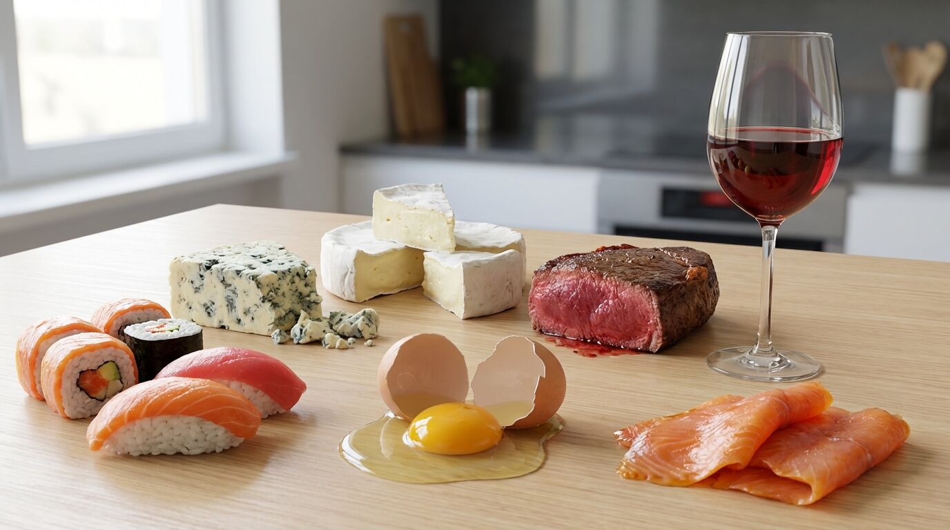 Découvrez les principaux aliments à éviter pendant la grossesse pour garantir la santé de la maman et du bébé. Conseils nutritionnels essentiels et recommandations sécurité alimentaire.